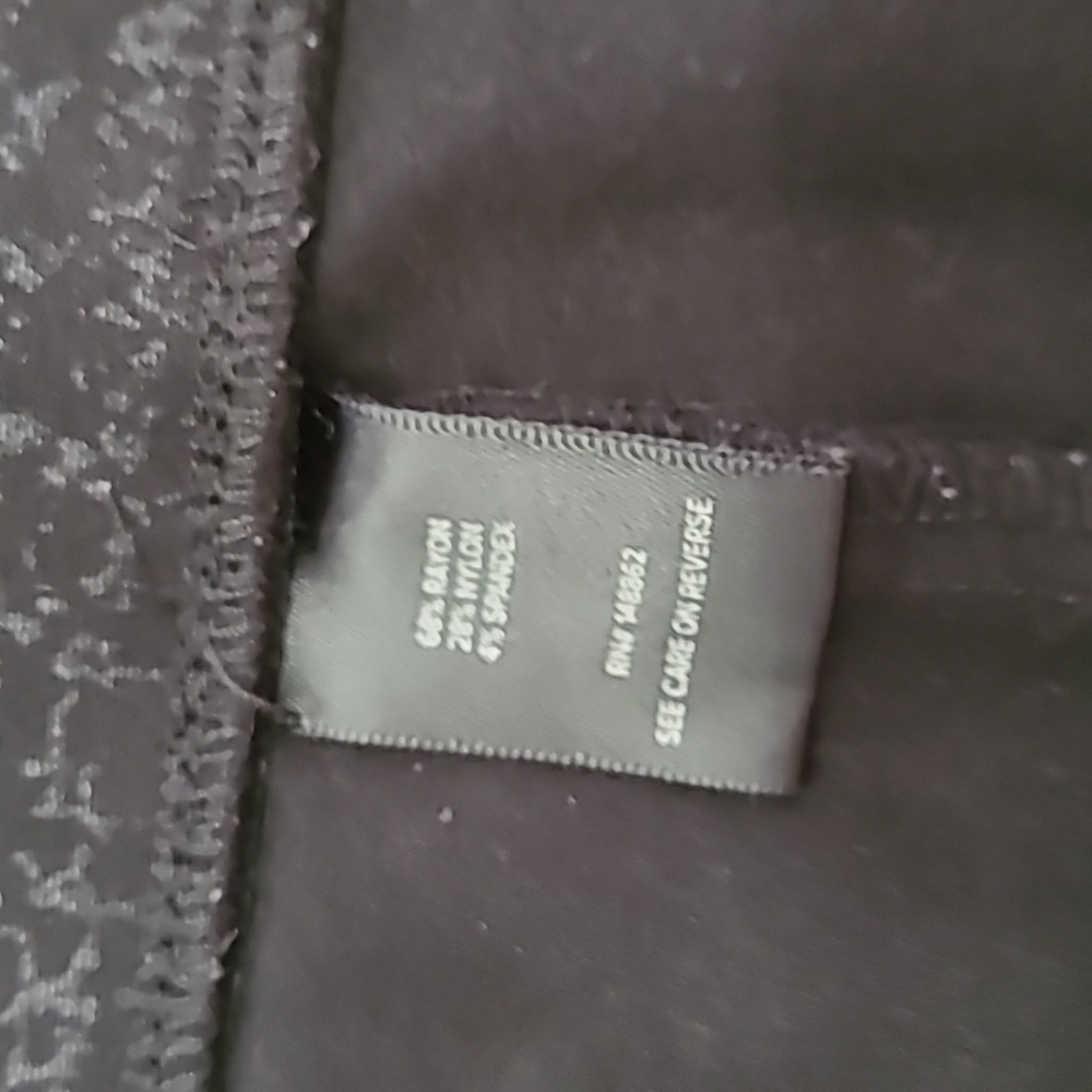 Studio By Torrid Black Designed Pullon Pocket Pix… - image 5